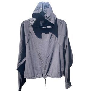 Sweaty Betty Cropped Black Utility Jacket, Running, Rain, Workouts, Weekend, S